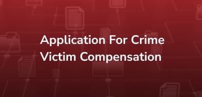 Application For Crime Victim Compensation